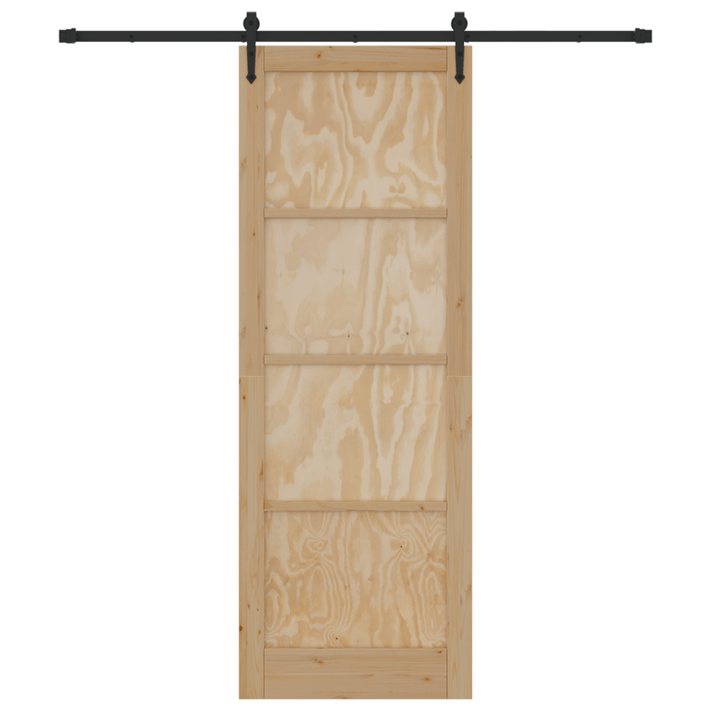 Casa si Gradina - Constructii - Usi interior, exterior si garaj - Usi interior - Usa glisanta  cu set hardware 'ORKDAL'Lemn masiv de pin - Infinity.ro