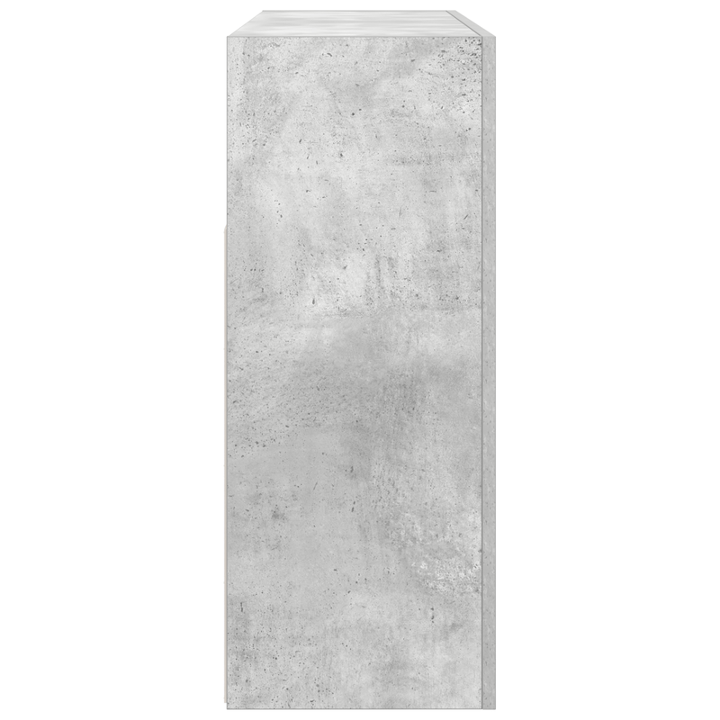 Casa si Gradina - Mobilier - Comode si corpuri - Comode - Comoda Gri beton Lemn stratificat 116 x 30 x 75 cm Rectangulara - Infinity.ro