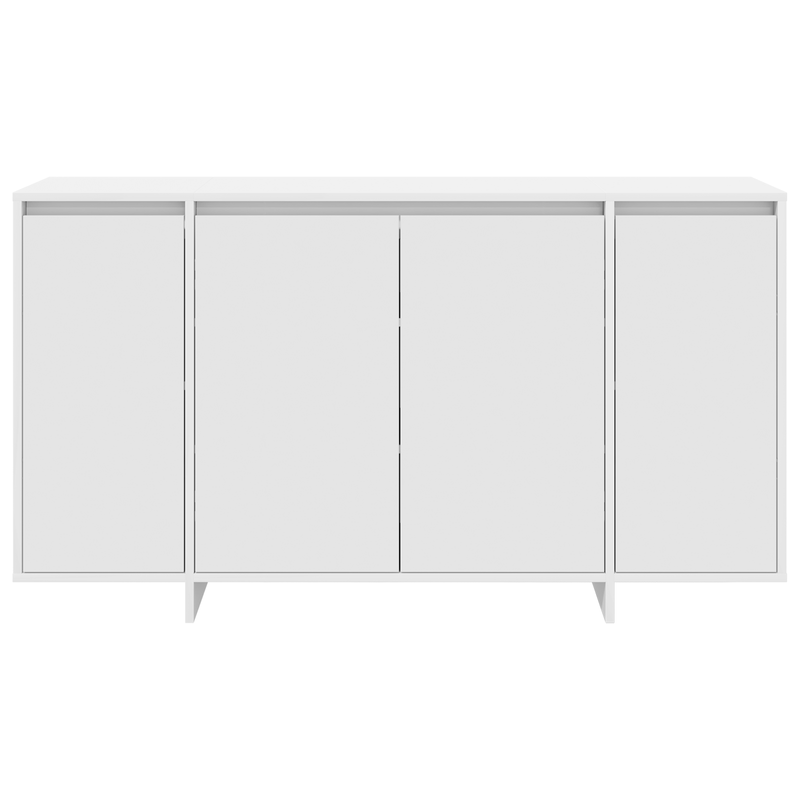Casa si Gradina - Mobilier - Comode si corpuri - Comode - Bufet Alb Alb Lemn 135 x 41 x 75 cm Bufet Alb Dreptunghiular - Infinity.ro