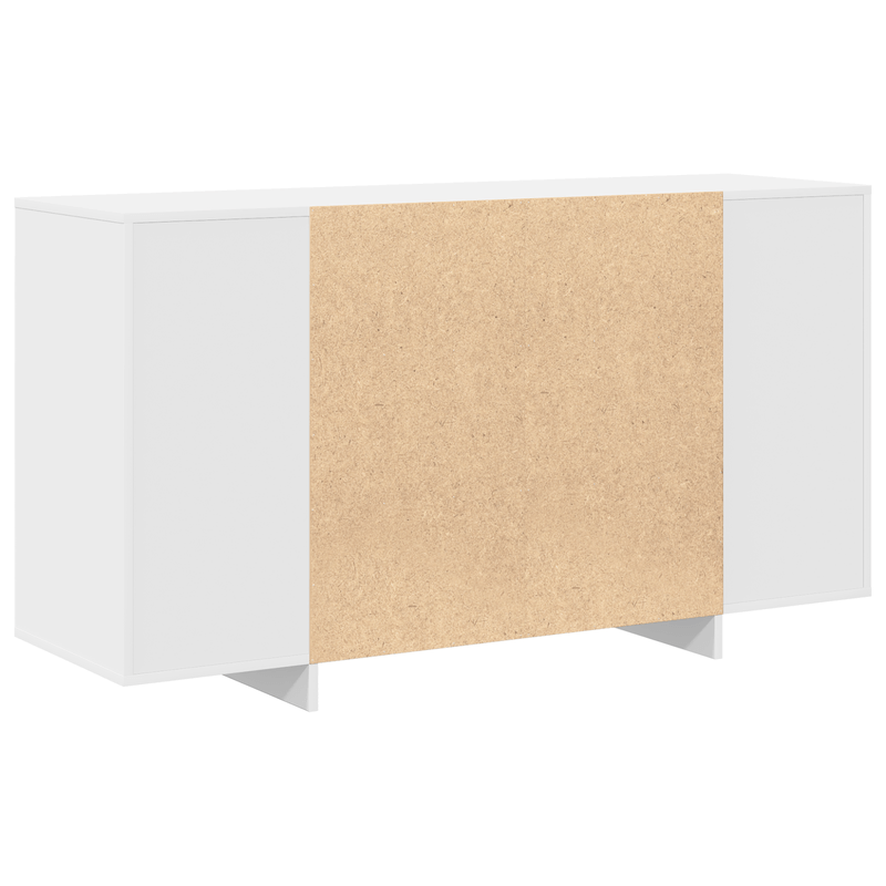 Casa si Gradina - Mobilier - Comode si corpuri - Comode - Bufet Alb Alb Lemn 135 x 41 x 75 cm Bufet Alb Dreptunghiular - Infinity.ro