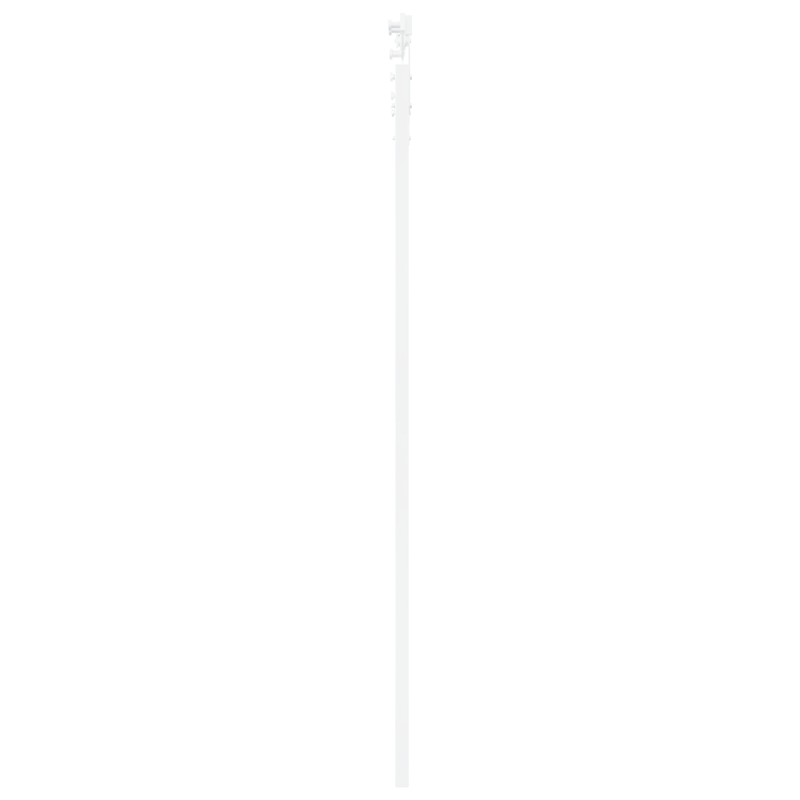 Casa si Gradina - Constructii - Usi interior, exterior si garaj - Usi garaj - Usa glisanta  cu set de hardware Alb 83x211 cm Lemn masiv Pin - Infinity.ro