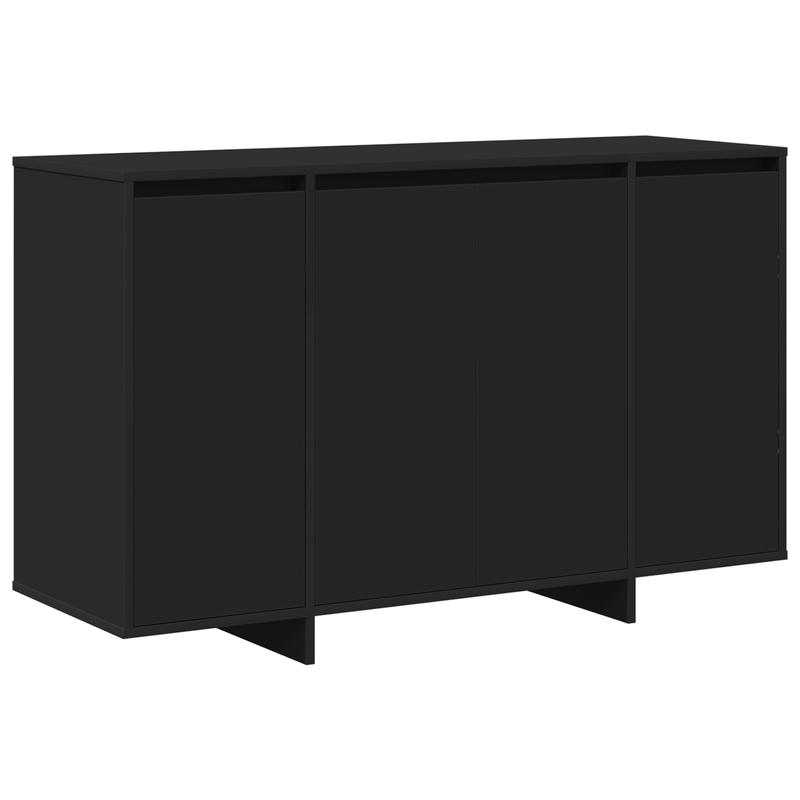 Casa si Gradina - Mobilier - Comode si corpuri - Comode - Bufet Negru Negru Lemn prelucrat 120 x 41 x 75 cm Bufet Negru - Infinity.ro