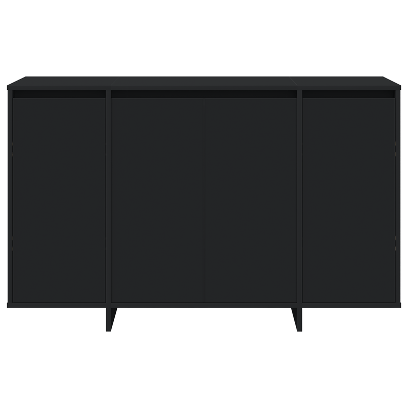 Casa si Gradina - Mobilier - Comode si corpuri - Comode - Bufet Negru Negru Lemn prelucrat 120 x 41 x 75 cm Bufet Negru - Infinity.ro