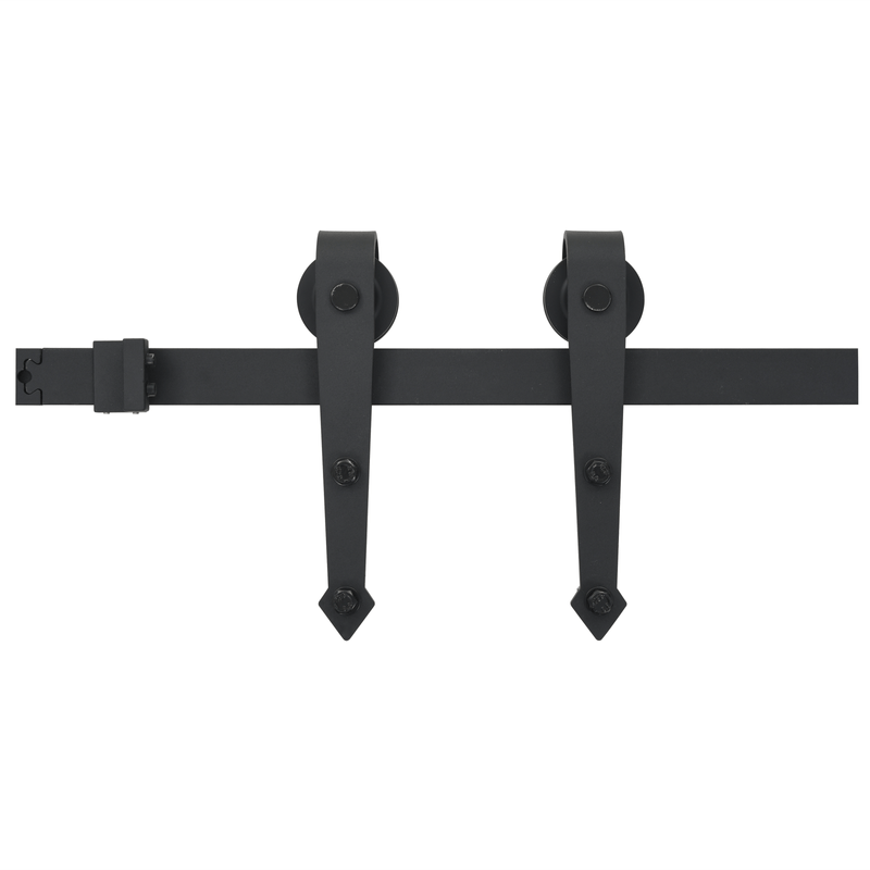 Casa si Gradina - Constructii - Usi interior, exterior si garaj - Usi interior - Usa Glisanta  cu Set de Componente 'ORKDAL'Alb din Lemn Solid de Pin - Infinity.ro