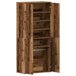 Casa si Gradina - Mobilier - Organizare si depozitare - Organizator incaltaminte - Cabinet pentru pantofi Lemn vechi 80x39x180 cm Lemn prelucrat - Infinity.ro