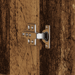 Casa si Gradina - Mobilier - Organizare si depozitare - Organizator incaltaminte - Cabinet pentru pantofi Lemn vechi 80x39x180 cm Lemn prelucrat - Infinity.ro