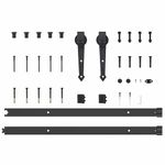 Casa si Gradina - Constructii - Usi interior, exterior si garaj - Usi interior - Usa Glisanta  cu Set Hardware 'ORKDAL'din Lemn Solid Pin - Infinity.ro