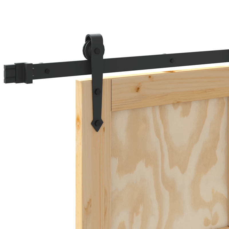 Casa si Gradina - Constructii - Usi interior, exterior si garaj - Usi interior - Usa Glisanta  cu Set Hardware 'ORKDAL'din Lemn Solid Pin - Infinity.ro