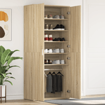 Casa si Gradina - Mobilier - Organizare si depozitare - Organizator incaltaminte - Cabinet pentru Pantofi Sonoma Oak 80x39x180 cm Lemn prelucrat - Infinity.ro