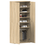 Casa si Gradina - Mobilier - Organizare si depozitare - Organizator incaltaminte - Cabinet pentru Pantofi Sonoma Oak 80x39x180 cm Lemn prelucrat - Infinity.ro