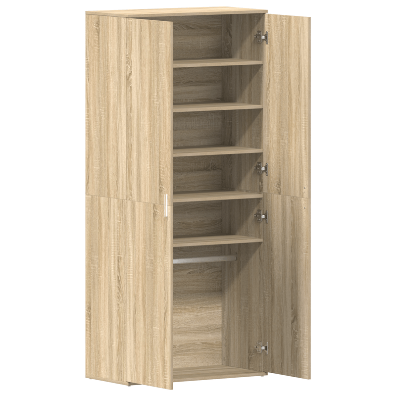 Casa si Gradina - Mobilier - Organizare si depozitare - Organizator incaltaminte - Cabinet pentru Pantofi Sonoma Oak 80x39x180 cm Lemn prelucrat - Infinity.ro