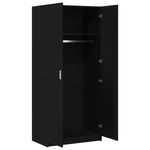 Casa si Gradina - Mobilier - Dulapuri si sifoniere - Dulapuri - Dulap Negre Stejar 80x51x180 cm Lemn prelucrat - Infinity.ro