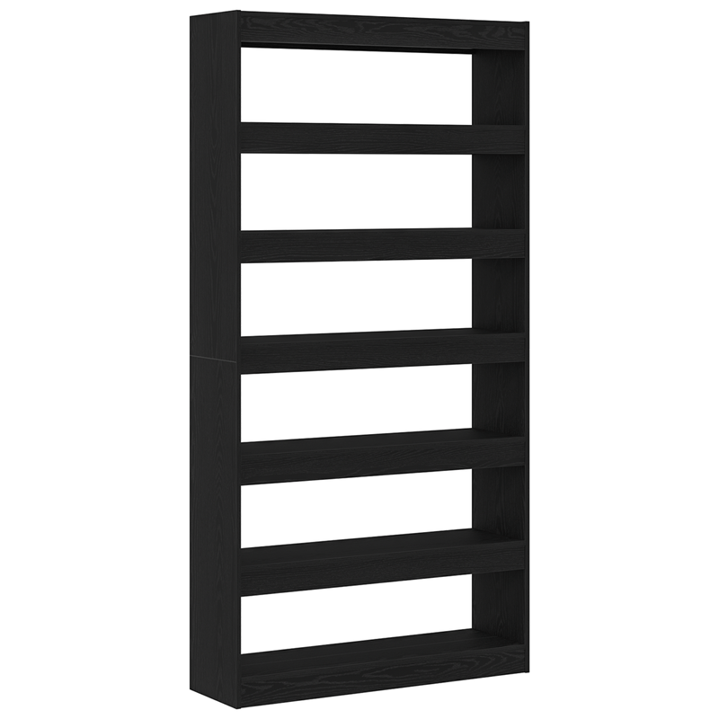 Casa si Gradina - Mobilier - Biblioteci si rafturi - Biblioteci - Biblioteca Stejar Negru Lemn prelucrat 100 x 30 x 198 cm Rafturi - Infinity.ro