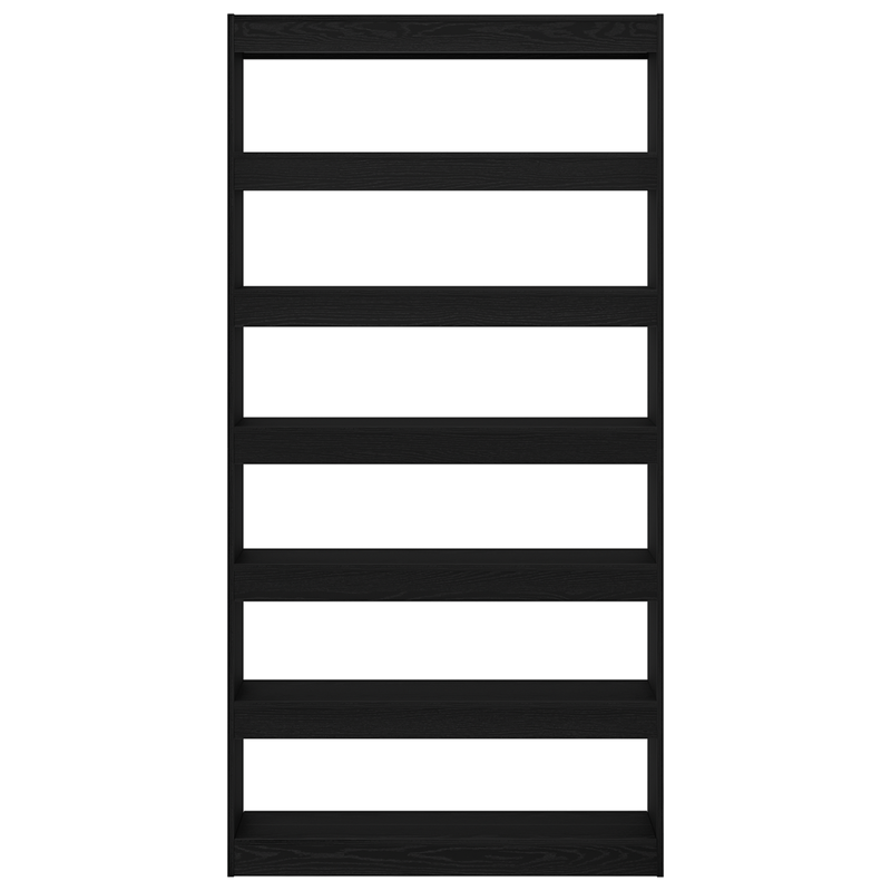 Casa si Gradina - Mobilier - Biblioteci si rafturi - Biblioteci - Biblioteca Stejar Negru Lemn prelucrat 100 x 30 x 198 cm Rafturi - Infinity.ro