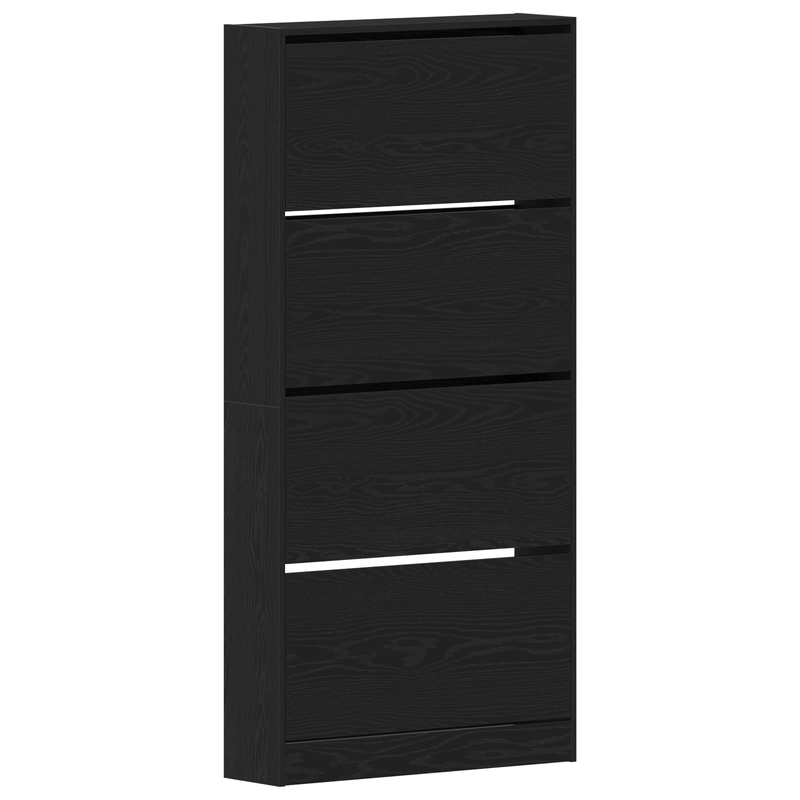 Casa si Gradina - Mobilier - Organizare si depozitare - Organizator incaltaminte - Dulap pentru incaltaminte Stejar negru Lemn prelucrat - Infinity.ro