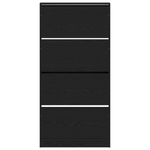 Casa si Gradina - Mobilier - Organizare si depozitare - Organizator incaltaminte - Dulap pentru incaltaminte Stejar negru Lemn prelucrat - Infinity.ro
