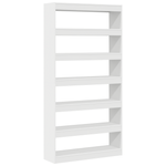Casa si Gradina - Mobilier - Biblioteci si rafturi - Biblioteci - Biblioteca Alba Alb Lemn prelucrat 100 x 30 x 198 cm Rafturi - Infinity.ro