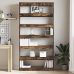Casa si Gradina - Mobilier - Biblioteci si rafturi - Biblioteci - Raft de carti maro Maro Lemn imbunatatit 100 x 30 x 198 cm - Infinity.ro