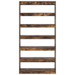 Casa si Gradina - Mobilier - Biblioteci si rafturi - Biblioteci - Raft de carti maro Maro Lemn imbunatatit 100 x 30 x 198 cm - Infinity.ro