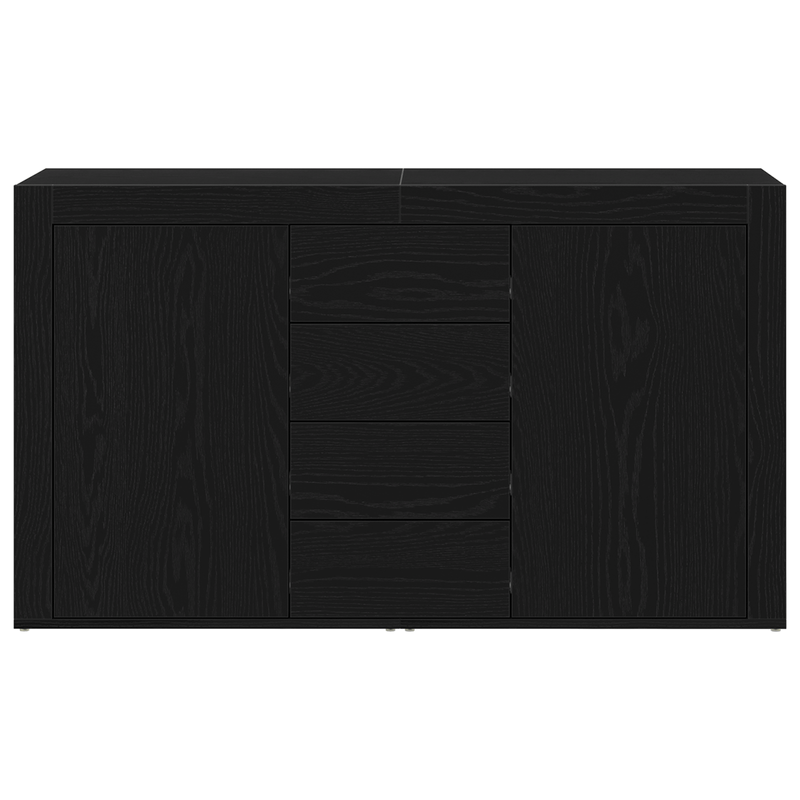 Casa si Gradina - Mobilier - Comode si corpuri - Comode - Sideboard Stejar negru Lemn prelucrat 120 x 36 x 69 cm Depozitare - Infinity.ro