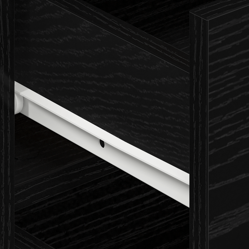 Casa si Gradina - Mobilier - Comode si corpuri - Comode - Sideboard Stejar negru Lemn prelucrat 120 x 36 x 69 cm Depozitare - Infinity.ro