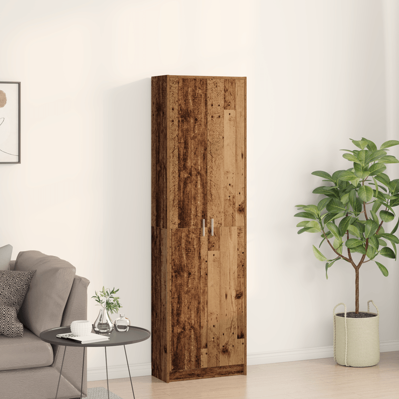 Casa si Gradina - Mobilier - Dulapuri si sifoniere - Dulapuri - Dulap Lemn Vechi 55x25x189 cm Lemn Prelucrat - Infinity.ro