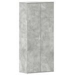 Casa si Gradina - Mobilier - Organizare si depozitare - Organizator incaltaminte - Dulap pentru incaltaminte Gri de beton 80x39x180 cm Lemn compus - Infinity.ro