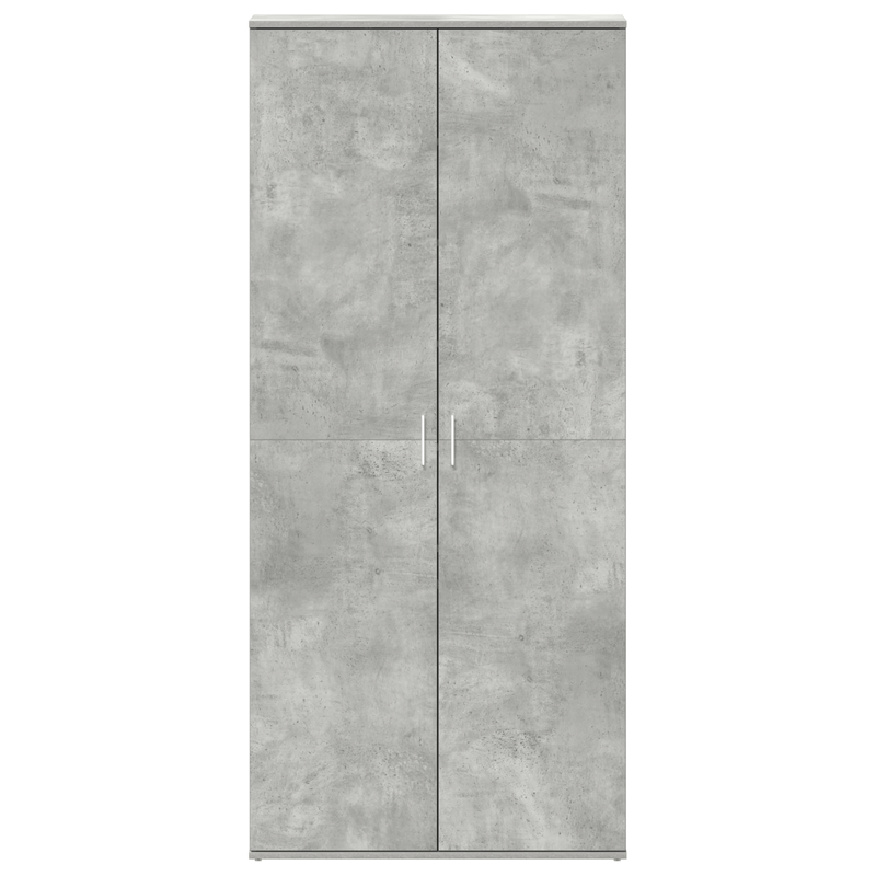 Casa si Gradina - Mobilier - Organizare si depozitare - Organizator incaltaminte - Dulap pentru incaltaminte Gri de beton 80x39x180 cm Lemn compus - Infinity.ro