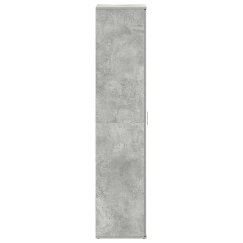 Casa si Gradina - Mobilier - Organizare si depozitare - Organizator incaltaminte - Dulap pentru incaltaminte Gri de beton 80x39x180 cm Lemn compus - Infinity.ro