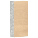 Casa si Gradina - Mobilier - Organizare si depozitare - Organizator incaltaminte - Dulap pentru incaltaminte Gri de beton 80x39x180 cm Lemn compus - Infinity.ro