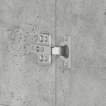 Casa si Gradina - Mobilier - Organizare si depozitare - Organizator incaltaminte - Dulap pentru incaltaminte Gri de beton 80x39x180 cm Lemn compus - Infinity.ro