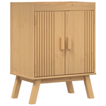 Casa si Gradina - Mobilier - Seturi de mobilier - Seturi baie - Set mobilier de baie, 2 piese, lemn masiv de pin - Infinity.ro