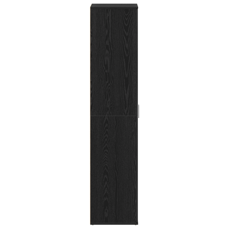 Casa si Gradina - Mobilier - Organizare si depozitare - Organizator incaltaminte - Cabinet Pantofi Stejar Negru 80x39x180 cm Lemn Ingineresc - Infinity.ro