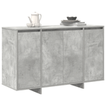 Casa si Gradina - Mobilier - Comode si corpuri - Comode - Bufet Gri din Beton Gri din Beton Lemn Prelucrat 120 x 41 x 75 cm - Infinity.ro
