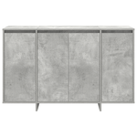 Casa si Gradina - Mobilier - Comode si corpuri - Comode - Bufet Gri din Beton Gri din Beton Lemn Prelucrat 120 x 41 x 75 cm - Infinity.ro