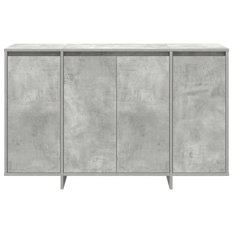 Casa si Gradina - Mobilier - Comode si corpuri - Comode - Bufet Gri din Beton Gri din Beton Lemn Prelucrat 120 x 41 x 75 cm - Infinity.ro