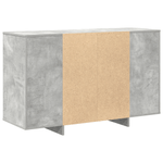 Casa si Gradina - Mobilier - Comode si corpuri - Comode - Bufet Gri din Beton Gri din Beton Lemn Prelucrat 120 x 41 x 75 cm - Infinity.ro