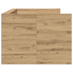 Casa si Gradina - Mobilier - Paturi si accesorii - Paturi - Pat de zi vitaXL cu sertare Stejar artizanal Lemn prelucrat 75 x 190 cm - Infinity.ro