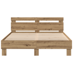 Casa si Gradina - Mobilier - Paturi si accesorii - Paturi - Cadru de Pat din Stejar Stejar Artizanal Lemn Prelucrat - Infinity.ro