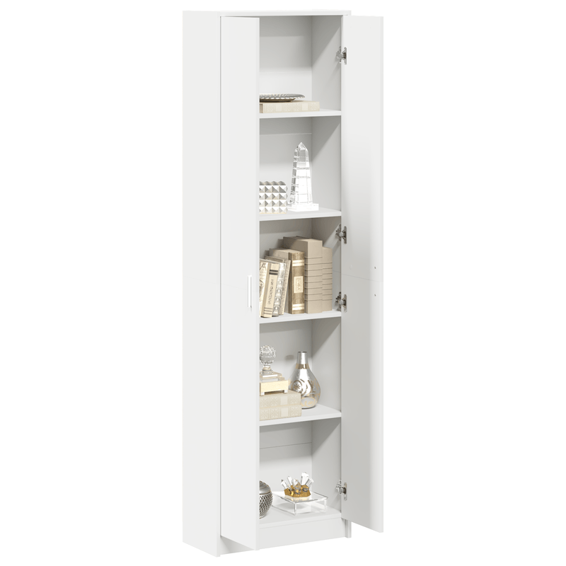 Casa si Gradina - Mobilier - Dulapuri si sifoniere - Dulapuri - Dulap Alb 55x25x189 cm Lemn Engineered - Infinity.ro