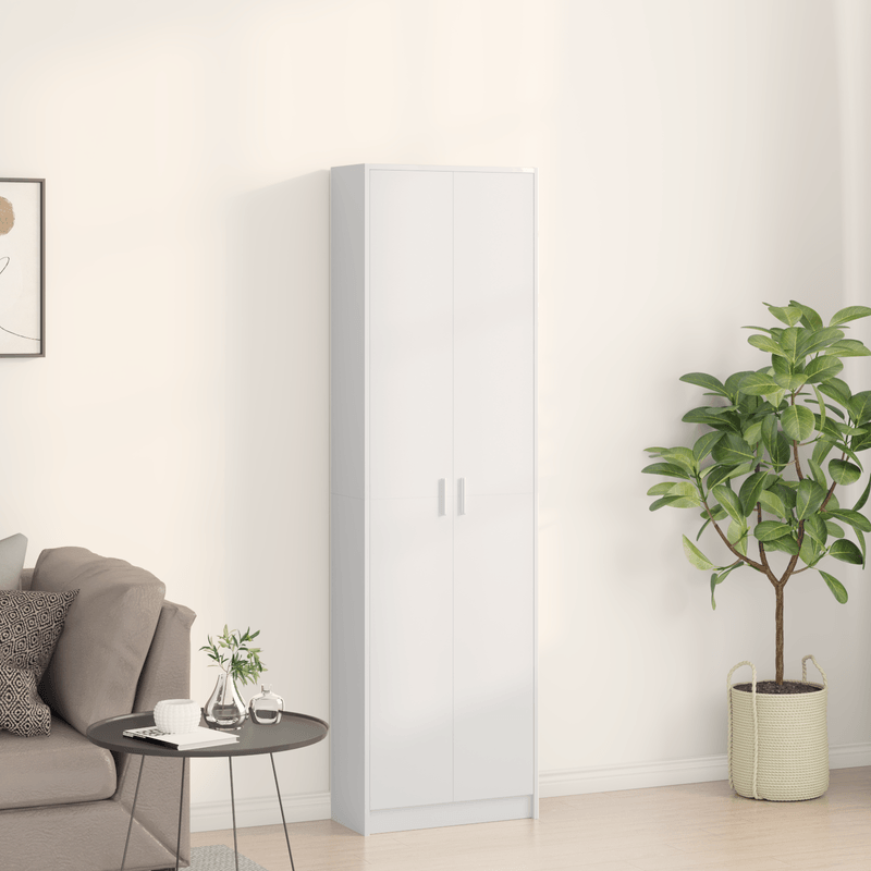 Casa si Gradina - Mobilier - Dulapuri si sifoniere - Dulapuri - Dulap Alb 55x25x189 cm Lemn Engineered - Infinity.ro