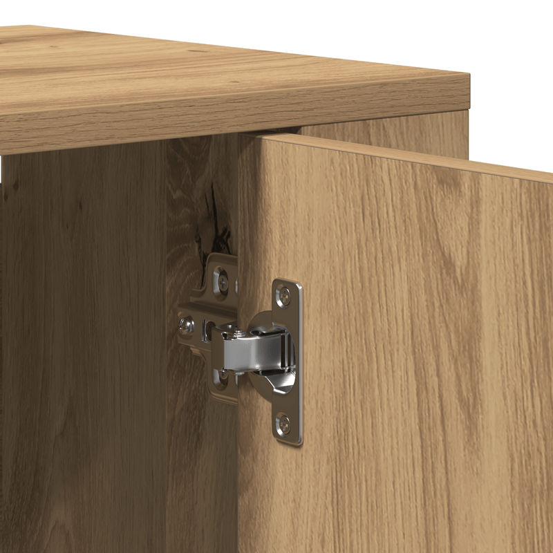 Casa si Gradina - Mobilier - Comode si corpuri - Corpuri bucatarie - Highboard Artisan Stejar 80x33x150 cm Lemn prelucrat - Infinity.ro