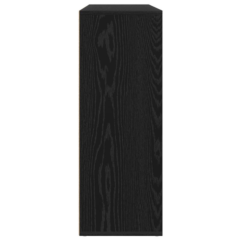 Casa si Gradina - Mobilier - Comode si corpuri - Comode - Bufete 2 buc Negru Stejar 60x31x84 cm Lemn Ingineresc - Infinity.ro