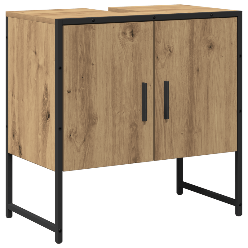 Casa si Gradina - Mobilier - Seturi de mobilier - Seturi baie - Set de dulapuri pentru baie 2 piese din lemn prelucrat fag - Infinity.ro