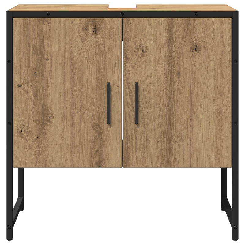 Casa si Gradina - Mobilier - Seturi de mobilier - Seturi baie - Set de dulapuri pentru baie 2 piese din lemn prelucrat fag - Infinity.ro