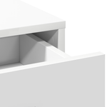 Casa si Gradina - Mobilier - Comode si corpuri - Masute de toaleta - Set masa toaleta cu LED, 2 piese, alb, lemn prelucrat - Infinity.ro