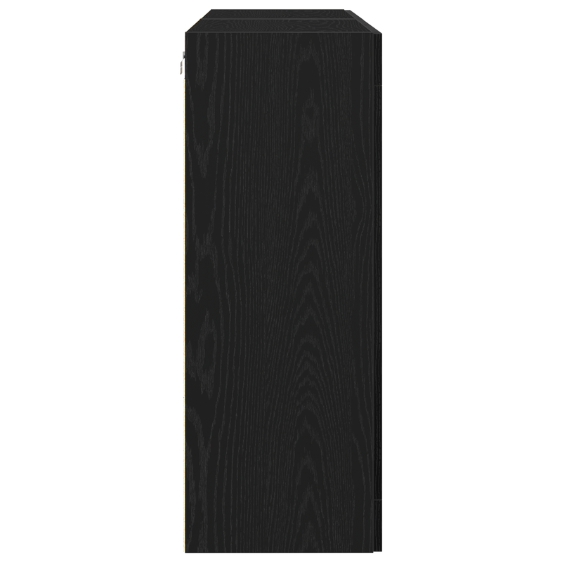 Casa si Gradina - Mobilier - Comode si corpuri - Comode - Mobilier de perete 2 buc Negru Stejar 69,5x34x90 cm Lemn prelucrat - Infinity.ro