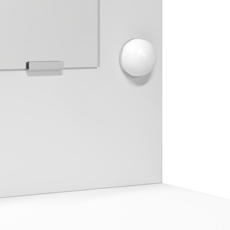 Casa si Gradina - Mobilier - Comode si corpuri - Masute de toaleta - Set masa toaleta cu LED 3 piese, alb, lemn prelucrat - Infinity.ro