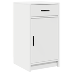 Casa si Gradina - Mobilier - Comode si corpuri - Masute de toaleta - Set masa toaleta cu LED, 3 piese, alb, lemn prelucrat - Infinity.ro