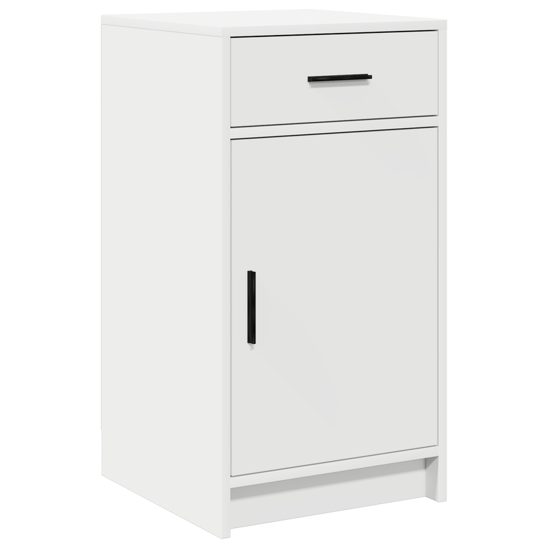 Casa si Gradina - Mobilier - Comode si corpuri - Masute de toaleta - Set masa toaleta cu LED, 3 piese, alb, lemn prelucrat - Infinity.ro